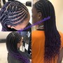 Braid down for crochet/wig