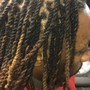 Micro locs maintenance ( long hair)