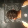 Loc Retwist /palm roll (Longer than long)