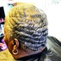 Senior Relaxer & Silk Press