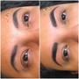 Eyebrow threading/eyebrow tinting