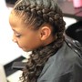 Feed-In Braids (2 braids)