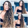 Small / medium Goddess knotless Braids