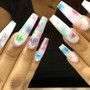 Full set acrylic nails