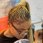 Straight Back Braids