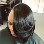 Quick Weave (no short style/pixie cuts)