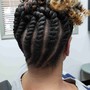 Flat Twists/ Cornrows