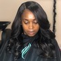 Sew in with closure