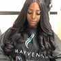 Sew in with closure