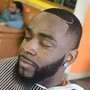 Men’s cut with beard