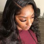 Sewin w/closure touchup/tightening