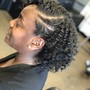 Natural Hair Individual Twists