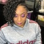 Natural Hair Individual Twists