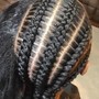 Ghana/Feed in  Braids “8”