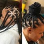 Ghana/Feed in  Braids “8”