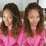 Detangle natural hair