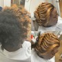 Natural Twists Updo