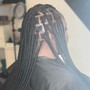 6 feed in braids