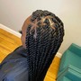 Medium Knotless Twist