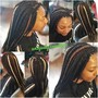 Small Goddess Box Braids