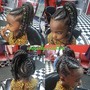 Kids Braids w/ Weave