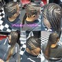 2 Cornrows (no hair added)