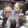 2 Cornrows (no hair added)