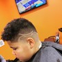 Men's basic Haircut-Taper-Fade no face or beard trim