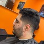 Men's basic Haircut-Taper-Fade no face or beard trim