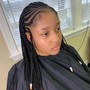 Partial Crochet ( twist, box braids, faux locs )