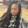 Large Knotless Box Braids