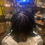 Ear To Neck Length Retwist /