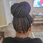 Large knotless twist