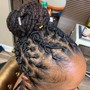 Two Strand Twist/ Rope Twist/  Single Plaits (Shoulder to Mid Back Length)