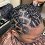 Two Strand Twist/ Rope Twist/  Single Plaits (Shoulder to Mid Back Length)