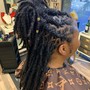 Two Strand Twist/ Rope Twist/  Single Plaits (Shoulder to Mid Back Length)