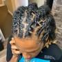 Kid Retwist and Style (SM/MED/LG) Ages 7 to 12 ONLY.  13 AND UP BOOK UNDER STANDARD RETWIST