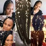 Large Knotless Braids