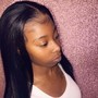 Sew-in ponytail