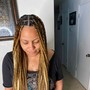 Knotless box braids