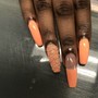 Short Acrylic Nails