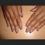 Color Acrylic Nails