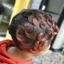 Relaxer Touch Up and Style