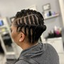 Men Braids (straight backs)