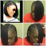 Feedin ponytail small Braids