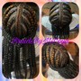 2-3 Feed-in Braids