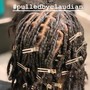 Loc All Over Color - Dark Brown, Black - permanent