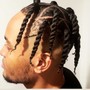 MEN Crown Stitch Braids