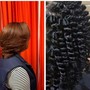 Natural Hair Comb coils ( short hair)