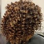 Women's Natural Short Cut & Curl Definition